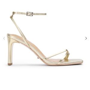 Tony Bianco Metallic Gold Heels